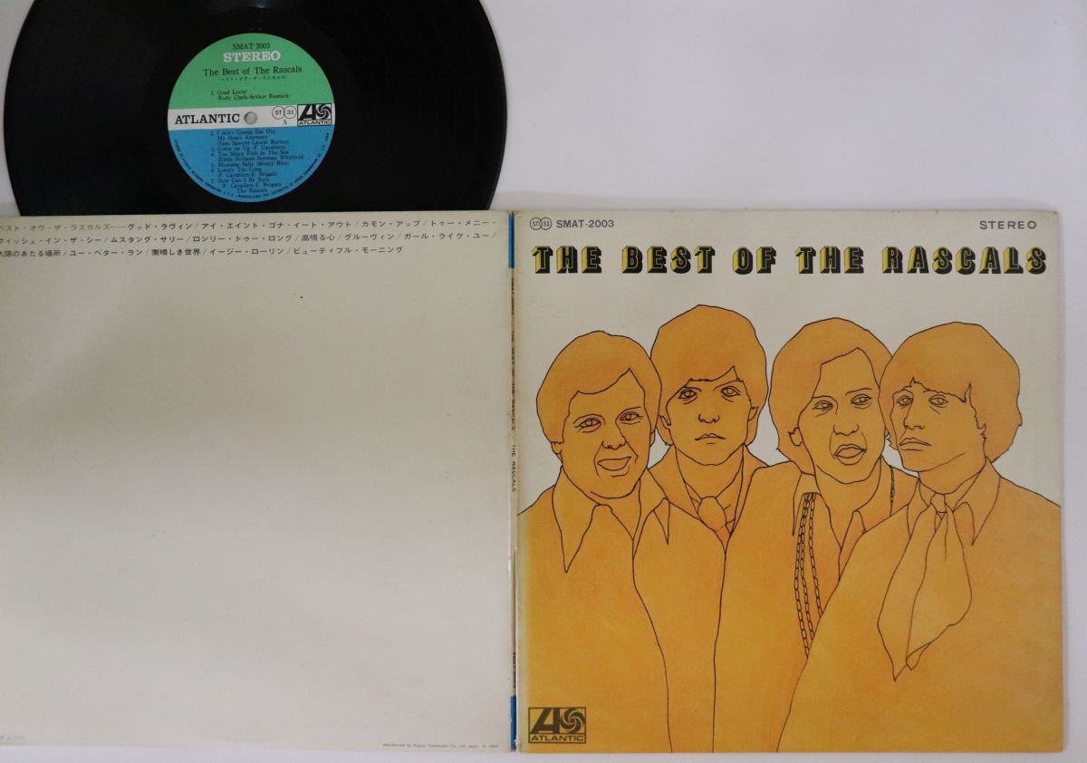・アーティスト Rascals ・タイトル Best Of The Rascals ・レーベル ATLANTIC SMAT2003 ・フォーマット LP ・コンディション(盤) 良い (VG+) ・コンディション(ジャケット) 良い (VG+) ・コンディション(帯) オビなし ・特記事項 【盤に浅い跡】 実際に発送される商品の画像です 【ご購入前に必ずご確認ください】 ・本店サイト(www.recordcity.jp)とは価格、送料が違います ・本店サイト、その他支店のオーダーとは同梱発送できません ・別倉庫から発送しているため、店頭受け渡しは対応しておりません ・一部商品は他の通販サイトでも販売しているため、ご注文のタイミングによっては商品のご用意ができない場合がございます。 ・土日祝日はお休みです 金曜・祝前日9時以降のご連絡またはご入金は、返答または発送が週明け・祝日明けに順次対応となります。 ・ご購入後のキャンセル不可 ご購入後のキャンセルはいかなる理由においてもお受けできません。ご了承の上、ご購入くださいませ。 ・日本郵便(ゆうパック/ゆうメール)によるお届けになります。 ・中古品であることをご理解ください 当ストアではお客様よりお譲りいただいた中古商品を販売しております。中古品であることをご理解の上ご購入ください。また、一部商品はRecordCityウェブショップで試聴可能です。 ・返品について お客様のご都合による商品のご返品は一切承っておりません。 表記の内容と実際の商品に相違がある場合、また針飛び等で返品・返金をご希望される場合は、商品の到着後1週間以内にご連絡ください。商品の返送をこちらで確認後、返金を行います。 コンディションVG以下の商品は返品できません。プレイに影響のない表面のこすれ傷、プレス起因のノイズ盤は返品の対象外です。 【コンディション表記】 ・ほぼ新品(M-)(Like New) 完全な新品。未使用。当店ではほぼ使用しません ・非常に良い(EX)(Excellent) 中古盤として美品な状態。わずかな経年を感じるものの傷みを感じさせない、当店基準で最高の状態 ・良い(VG+)(Very Good Plus) 丁寧に扱われた中古品で、軽い使用感がみられる。 ・可(VG)(Acceptable) 使い込まれた中古品で、「良い」よりもさらに使用感がみられる。 ・悪い(VG-)(Bad) 状態が悪いアイテム。使用の保障はなく、再生不可、針飛び、目立つノイズがあるかもしれない。状態によるクレーム不可。返品不可。 ・非常に悪い(G)(Very Bad) 「悪い」よりさらに状態が悪いアイテム。使用の保障はなく、再生不可、針飛び、目立つノイズがあるかもしれない。状態によるクレーム不可。返品不可。 ・ジャンク(Fair)(Junk/Fair) 割れている、反っている、水ダメージがある、カビ、ジャケットが分離している、ひどい書き込み、ひどい擦れなど最低の状態。使用の保障はなく、再生不可、針飛び、目立つノイズがあるかもしれない。状態によるクレーム不可。返品不可。 ・ジャンク(Poor)(Junk/Poor) 割れている、反っている、水ダメージがある、カビ、ジャケットが分離している、ひどい書き込み、ひどい擦れなど最低の状態。使用の保障はなく、再生不可、針飛び、目立つノイズがあるかもしれない。状態によるクレーム不可。返品不可。