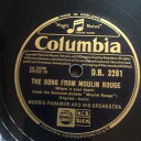 【中古】英78RPM/SP Norrie Paramor & His Orchestra The Song From Moulin Rouge (Where Is Your Heart) / April In Portugal DB3281 Columbia /00500