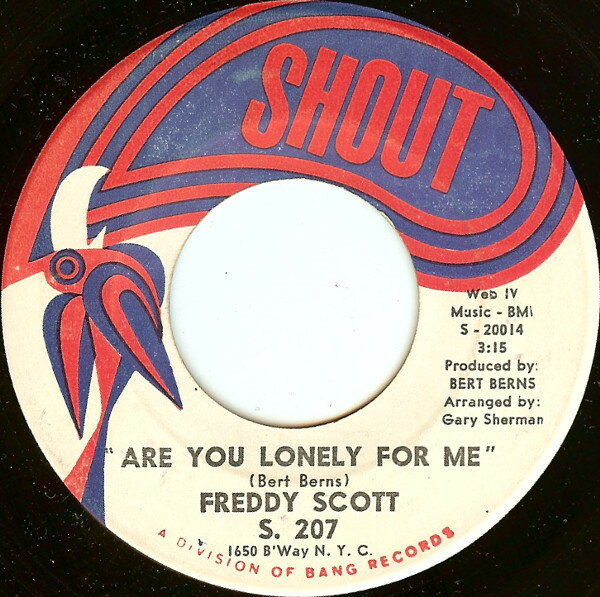・アーティスト Freddie Scott ・タイトル Are You Lonely For Me / Where Were You ・レーベル・型番 Shout (9) S20015 ・フォーマット 7" ・コンディション(盤) 良い (VG+) ・コンディション(ジャケット) プレインカバー（元ジャケット／カバー無し） ・コンディション(帯) オビなし ・特記事項 サンプル画像です。実際の商品の画像ではありません 商品写真はバーコード/カタログ番号に対応したサンプル画像ですので、お送りする商品の画像ではありません。帯やライナーなどの付属品は、特記事項に記載されている場合のみ含まれます。プロモやカラーレコードなどの仕様についても、該当する場合のみ特記事項に記載しています。 【ご購入前に必ずご確認ください】 ・本店サイト(www.recordcity.jp)とは価格、送料が違います ・本店サイト、その他支店のオーダーとは同梱発送できません ・注文確定後に別の注文を頂いた場合、注文同士の同梱は致しかねます。 ・別倉庫から発送しているため、店頭受け渡しは対応しておりません ・一部商品は他の通販サイトでも販売しているため、ご注文のタイミングによっては商品のご用意ができない場合がございます。 ・土日祝日はお休みです 金曜・祝前日9時以降のご連絡またはご入金は、返答または発送が週明け・祝日明けに順次対応となります。 ・ご購入後のキャンセル不可 ご購入後のキャンセルはいかなる理由においてもお受けできません。ご了承の上、ご購入くださいませ。 ・日本郵便(ゆうパック/ゆうメール)によるお届けになります。 ・中古品であることをご理解ください 当ストアでは中古商品を主に販売しております。中古品であることをご理解の上ご購入ください。また、一部商品はRecordCityオンラインストアで試聴可能です。 ・返品について お客様のご都合による返品は一切承っておりません。 表記の内容と実際の商品に相違がある場合、また針飛び等で返品・返金をご希望される場合は、商品の到着後1週間以内にご連絡ください。商品の返送をこちらで確認後、キャンセル・返金を行います。 コンディションVG以下の商品は返品できません。プレイに影響のない表面のこすれ傷、プレス起因のノイズ盤は返品の対象外です。 【コンディション表記】 ・ほぼ新品(M-)(Like New) 完全な新品。未使用。当店ではほぼ使用しません ・非常に良い(EX)(Excellent) 中古盤として美品な状態。わずかな経年を感じるものの傷みを感じさせない、当店基準で最高の状態 ・良い(VG+)(Very Good Plus) 丁寧に扱われた中古品で、軽い使用感がみられる。 ・可(VG)(Acceptable) 使い込まれた中古品で、「良い」よりもさらに使用感がみられる。 ・悪い(VG-)(Bad) 状態が悪いアイテム。使用の保障はなく、再生不可、針飛び、目立つノイズがあるかもしれない。状態によるクレーム不可。返品不可。 ・非常に悪い(G)(Very Bad) 「悪い」よりさらに状態が悪いアイテム。使用の保障はなく、再生不可、針飛び、目立つノイズがあるかもしれない。状態によるクレーム不可。返品不可。 ・ジャンク(Fair)(Junk/Fair) 割れている、反っている、水ダメージがある、カビ、ジャケットが分離している、ひどい書き込み、ひどい擦れなど最低の状態。使用の保障はなく、再生不可、針飛び、目立つノイズがあるかもしれない。状態によるクレーム不可。返品不可。 ・ジャンク(Poor)(Junk/Poor) 割れている、反っている、水ダメージがある、カビ、ジャケットが分離している、ひどい書き込み、ひどい擦れなど最低の状態。使用の保障はなく、再生不可、針飛び、目立つノイズがあるかもしれない。状態によるクレーム不可。返品不可。