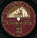 【中古】英78RPM/SP Eddie Condon & His Hot Shots Im Gonna Stomp Mr Henry Lee / Thats A...