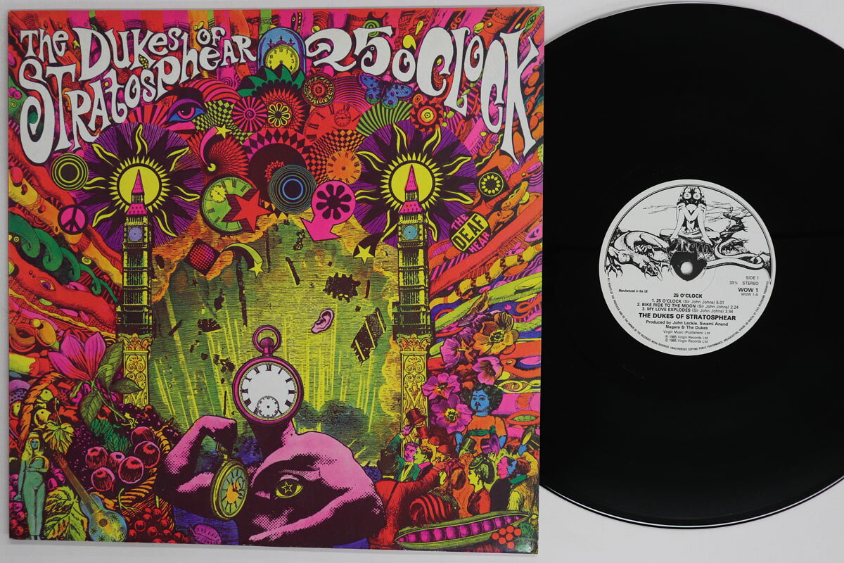 12” Dukes Of Stratosphear 25 Oclock WOW1 VIRGIN /00250