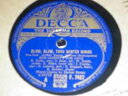 【中古】英78RPM/SP Bob Crosby & The Bob Cats Blow Blow Thou Winder Winds / Sigh No Mo...