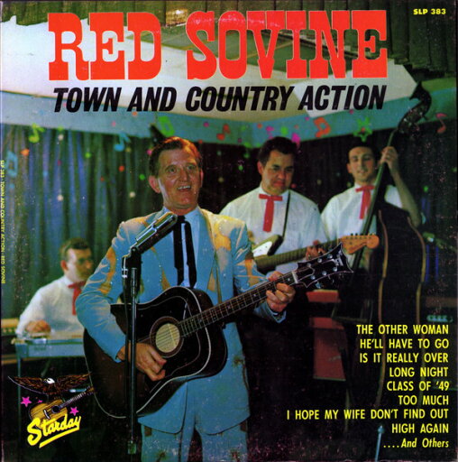 【中古】英LP Red Sovine Town And Country Action SLP383 Starday Records /00260 【中古】英LP Red Sovine Town And Country Action SLP383 Starday Records /00260