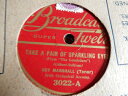 【中古】英78RPM/SP Guy Marshall Take A Pair Of Sparkling Eyes / O Sole Mio 3022 Broad...