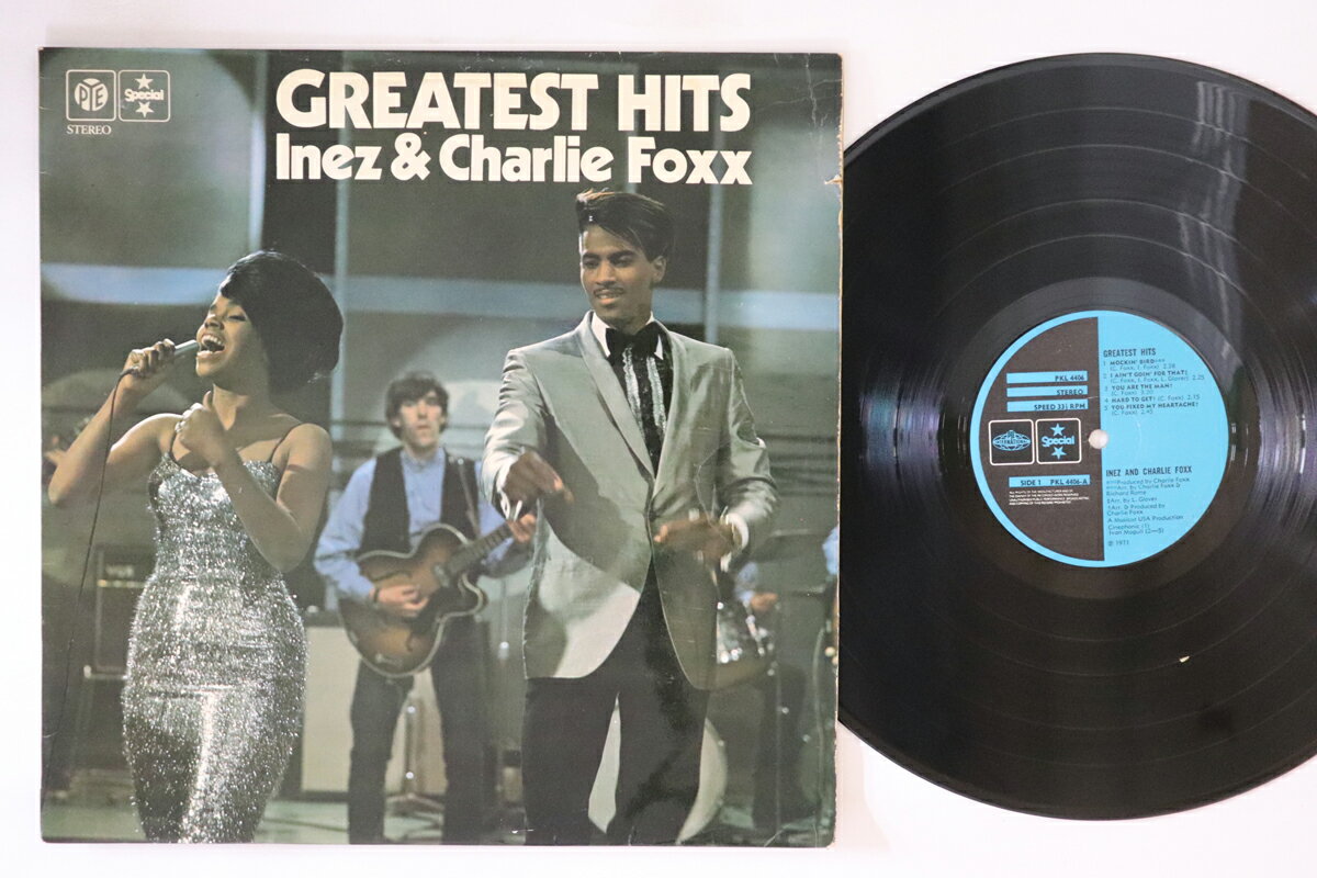 【中古】英LP Inez & Charlie Foxx Greatest Hits PKL4406 PYE /00260