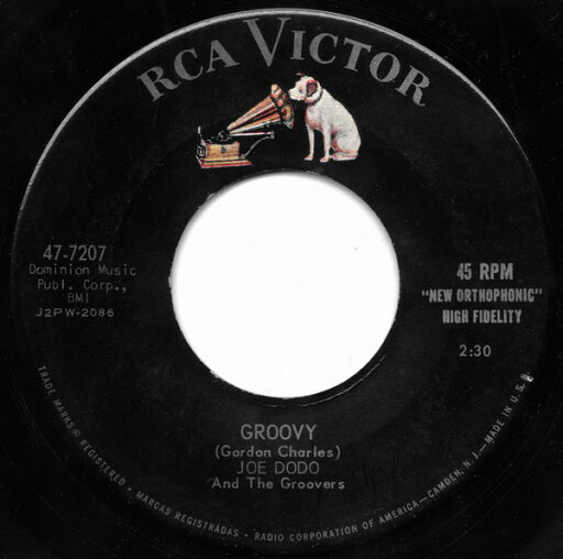 【中古】米7” Joe Dodo & The Groovers Groovy / Goin Steady 477207 RCA Victor /00080 【中古】米7” Joe Dodo & The Groovers Groovy / Goin Steady 477207 RCA Victor /00080
