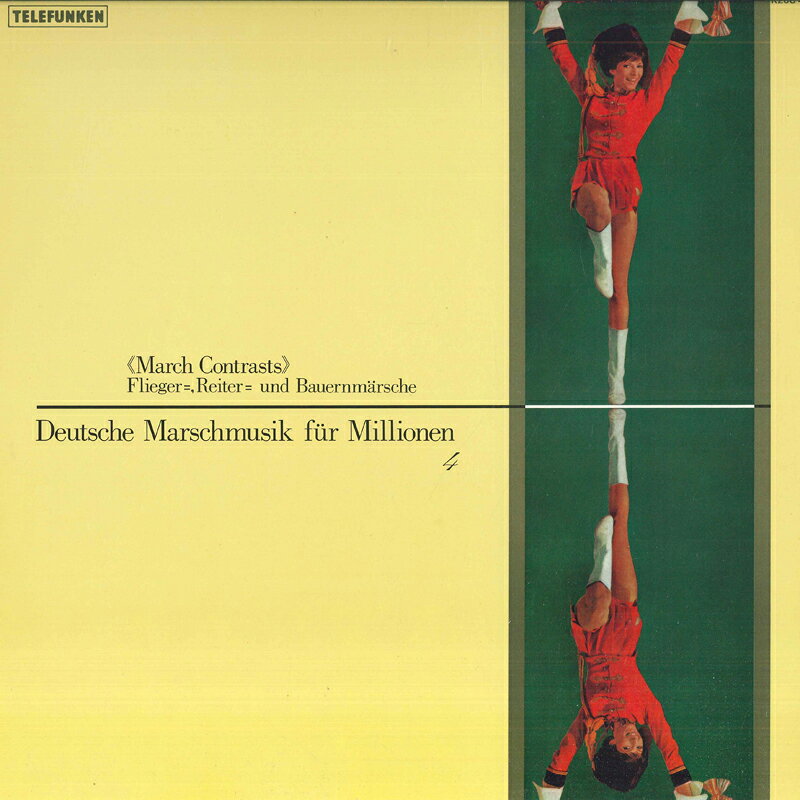 【中古】LP Various 百万人のドイツ マーチ 4 / マーチ コントラスト K20C454 TELEFUNKEN /00260