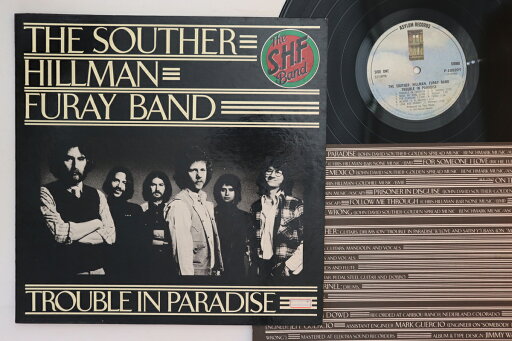 【中古】LP Souther-Hillman-Furay Band Trouble In Paradise P10020Y ASYLUM /00260 【中古】LP Souther-Hillman-Furay Band Trouble In Paradise P10020Y ASYLUM /00260