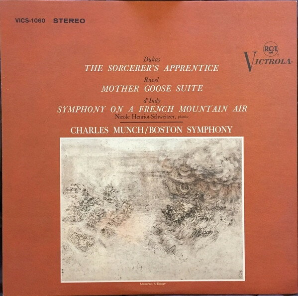 【中古】米LP Paul Dukas, Maurice Ravel, Vin The Sorcerers Apprentice / Mother Goose Suite / Sym VICS1060 RCA Victrola /00260