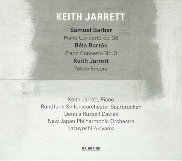 独CD Keith Jarrett Samuel Barber/Bela Bartok ECM2445 ECM Records /00110