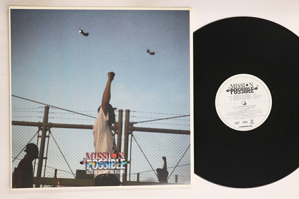 【中古】12” Olive Oil Mission Possible MPSNEP001 OILWORKS Japan Vinyl /00250