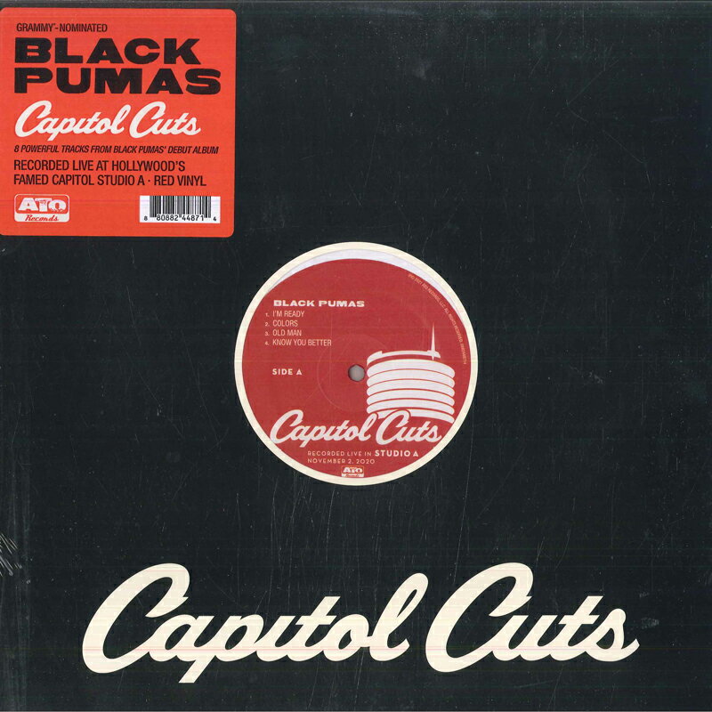【新品】米、加LP Black Pumas Capitol Cuts 0882448714 ATO Records /00260