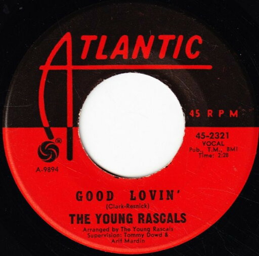 【中古】ジャマイカ7” The Young Rascals Good Lovin / Mustang Sally 452321 Atlantic /00080 【中古】ジャマイカ7” The Young Rascals Good Lovin / Mustang Sally 452321 Atlantic /00080