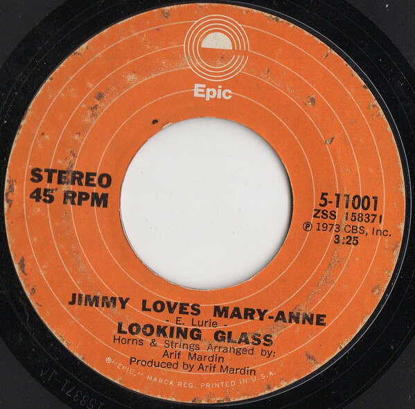 Artist Name: N - 【中古】7” Looking Glass Jimmy Loves Mary-Anne / Wooly Eyes 511001 Epic /00080