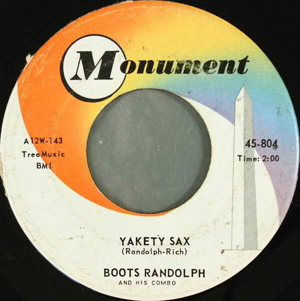 Other - 【中古】7” Boots Randolph & His Combo Yakety Sax 45804 Monument /00080
