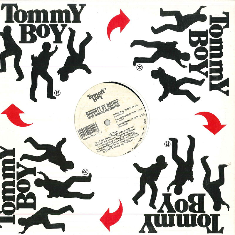 【中古】12” Naughty By Nature Hip Hop Hooray / The Hood Comes TB554 TOMMY BOY Unknown /00250