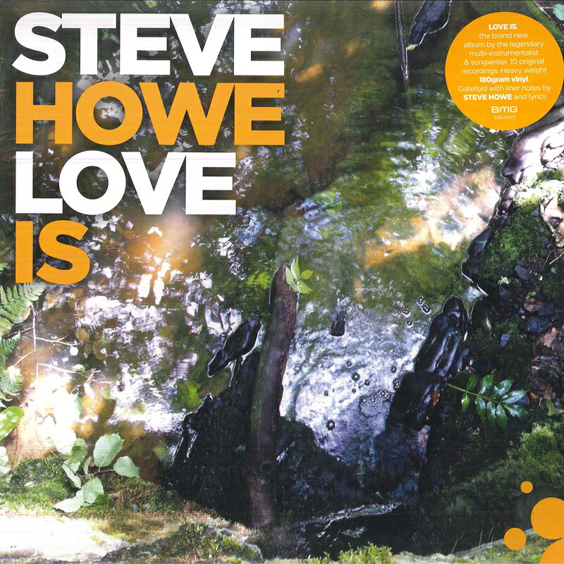 【新品】欧LP Steve Howe Love Is 538608601 BMG /00260