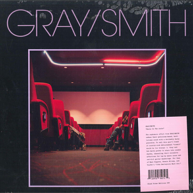 Artist Name: K - 【新品】米LP GRAY/SMITH Heels In The Aisle BF069 Blank Forms Editions /00260
