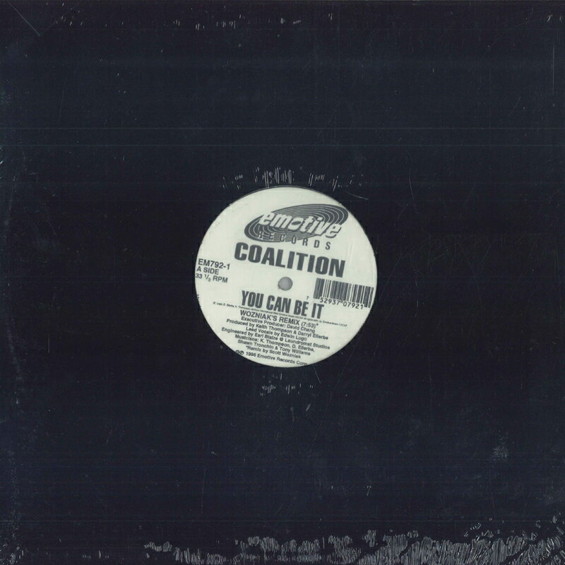 【新品】米12” Coalition You Can Be It EM7921 Emotive Records /00250