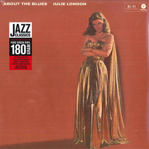 【新品】欧LP Julie London About the Blues 772175 WaxTime /00260 【新品】欧LP Julie London About the Blues 772175 WaxTime /00260