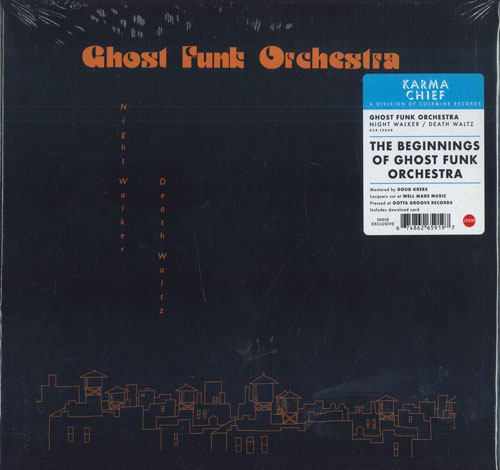 【新品】米LP Ghost Funk Orchestra Night Walker / Death Waltz (Colour Vinyl) KCR12008 Karma Chief Records /00260
