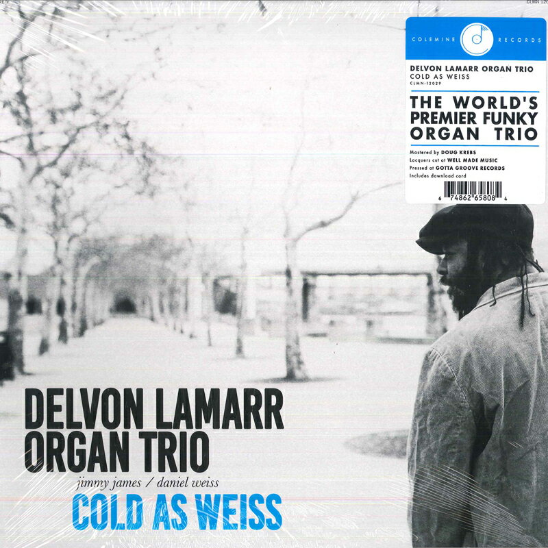 【新品】米LP Delvon Lamarr Organ Trio Cold As Weiss CLMN12029 Colemine Records /00260