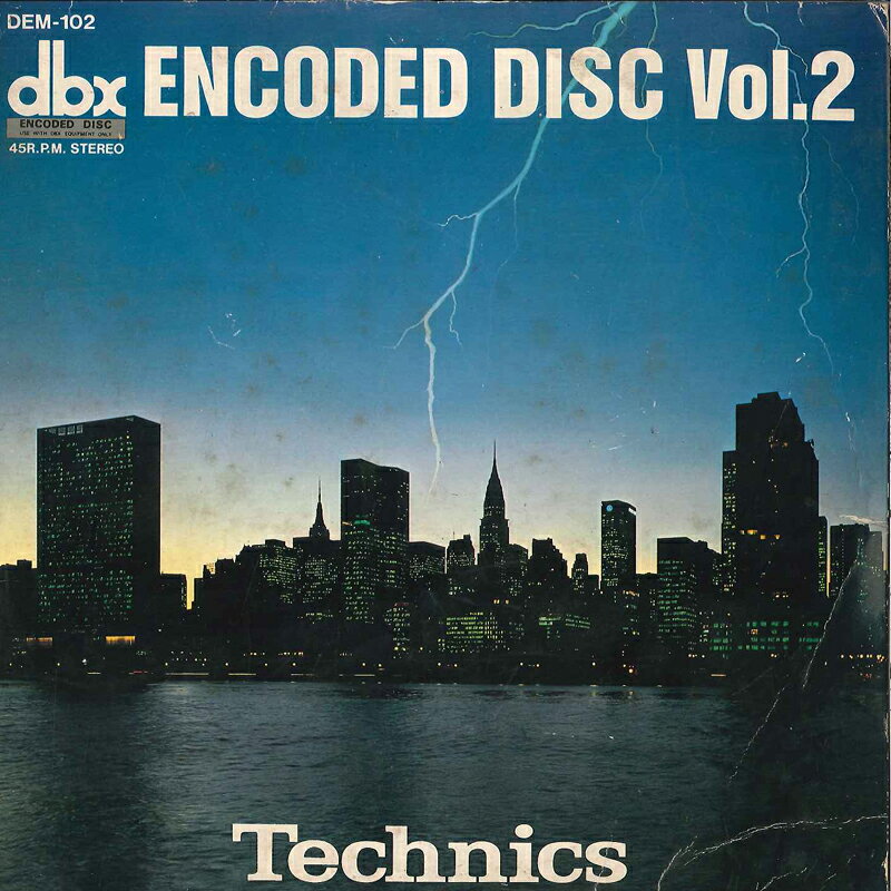 Artist Name: R - 【中古】7” Various Dialogue With Bass DEM102 TECHNICS Japan Vinyl プロモ /00080