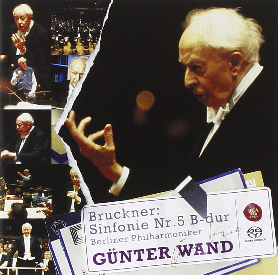 CD Gunter Wand Berlin Philharmonic Orchestra Bruckner: Symphony No. 5 BVCC34147 RCA RED SEAL Japan 未開封 /00110