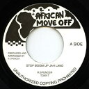【新品】英7” Tony T Stop Boom Up Jah Land AMO7001 African Move Off /00048