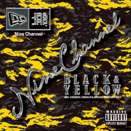 Artist Name: G - 【新品】MIX CD Nine Channel Black & Yellow: 100% Exclusive Jamaican & Japanese NCCD002 Nine Channel JPN /00085