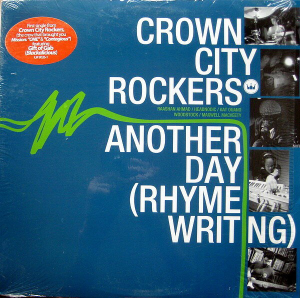 【中古】米12” Crown City Rockers Another Day (Rhyme Writing) IUR90261 Insiduous Urban Reco /00250