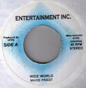 【中古】ジャマイカ7” Maxi Priest Wide World NONE Entertainment Inc. /00080