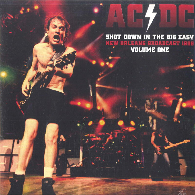 【新品】英2LP AC/DC Shot Down In The Big Easy Vol.1 PARA313LP PARACHUTE RECORDING /00260