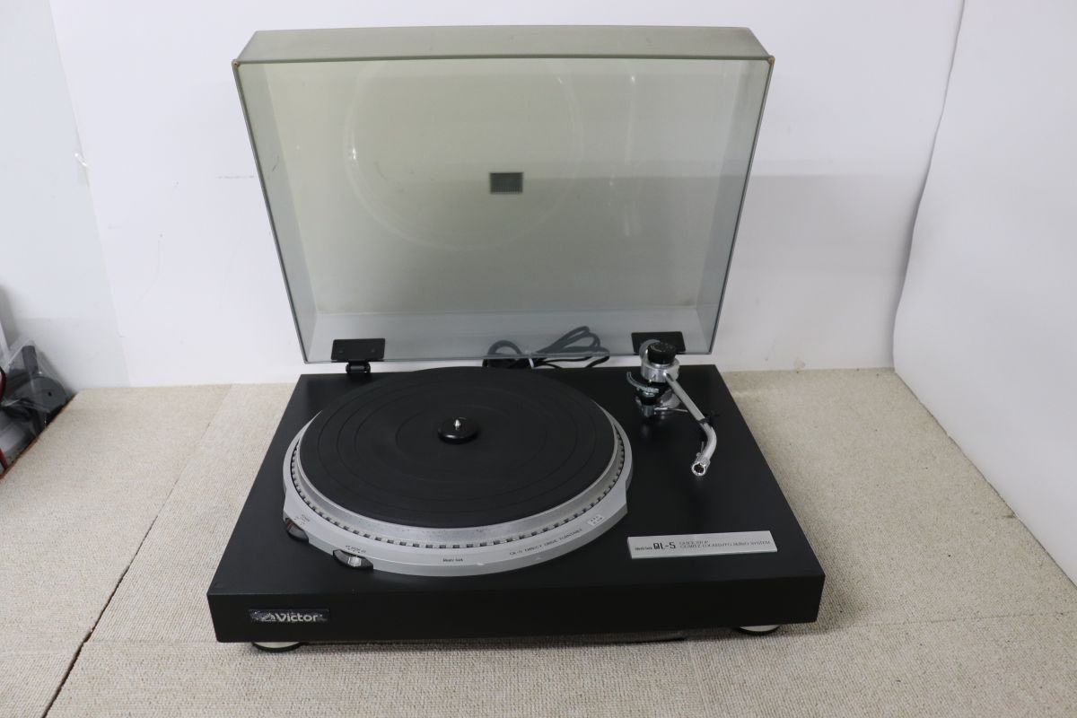 【中古】Victor ビクター Ql-5 Stereo Record Player ステレオレコードプレイヤー /10500