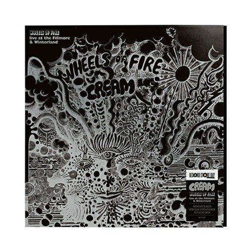 【新品】3discs LP Cream Wheels Of Fire: Live At The Fillmore &amp; Winterland 8837625 POLYDOR 未開封 /00780
