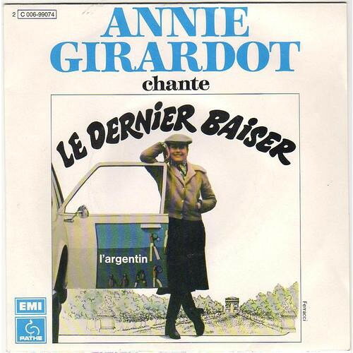 【中古】仏7” Annie Girardot Le Dernier Baiser 2C00699074 Pathe /00080