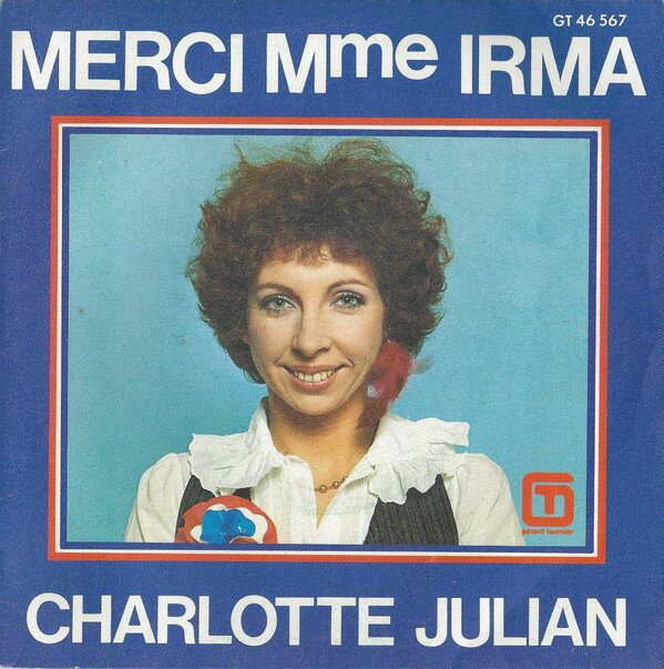 【中古】仏7” Charlotte Julian Merci Mme Irma GT46567 Gerard Tournier /00080