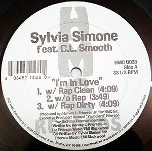 艺人名: B - 【中古】米12” Sylvia Simone, C.L. Smooth Im In Love HMC0028 HMC Records /00250