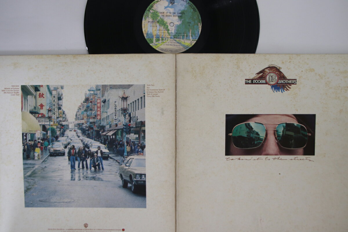 Artist Name: R - 【中古】LP/GF Doobie Brothers Takin It To The Streets P10162W WARNER BROS Japan /00400