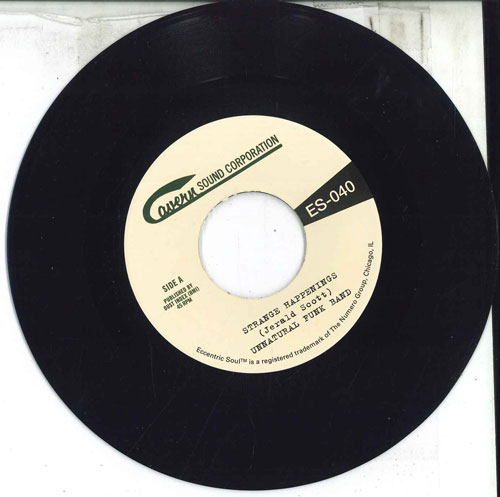 【新品】米7” Unnatural Funk Band Strange Happenings / Living In The Past ES040 Numero Group /00080