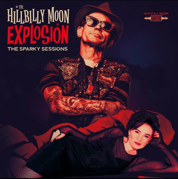 LP Hillbilly Moon Explosion Sparky Sessions (Red Vinyl) FREUDLP131r Jungle Records 未開封 /00260