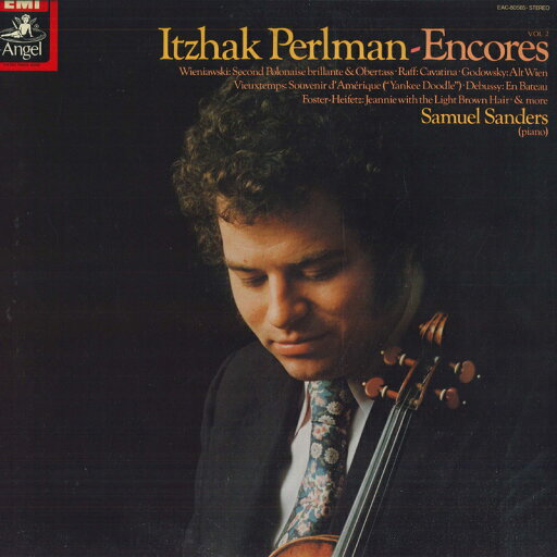 【中古】LP Itzhak Perlman , Samuel Sanders Encores 2 EAC80565 EMI Japan Vinyl プロモ /00260 【中古】LP Itzhak Perlman , Samuel Sanders Encores 2 EAC80565 EMI Japan Vinyl プロモ /00260