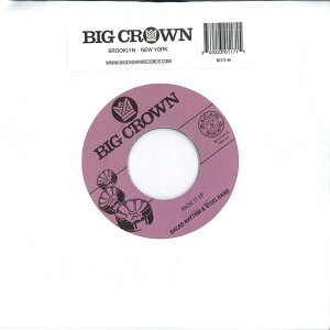【新品】米7” Bacao Rhythm & Steel Band Raise It Up / Space BC11745 Big Crown Records /00080