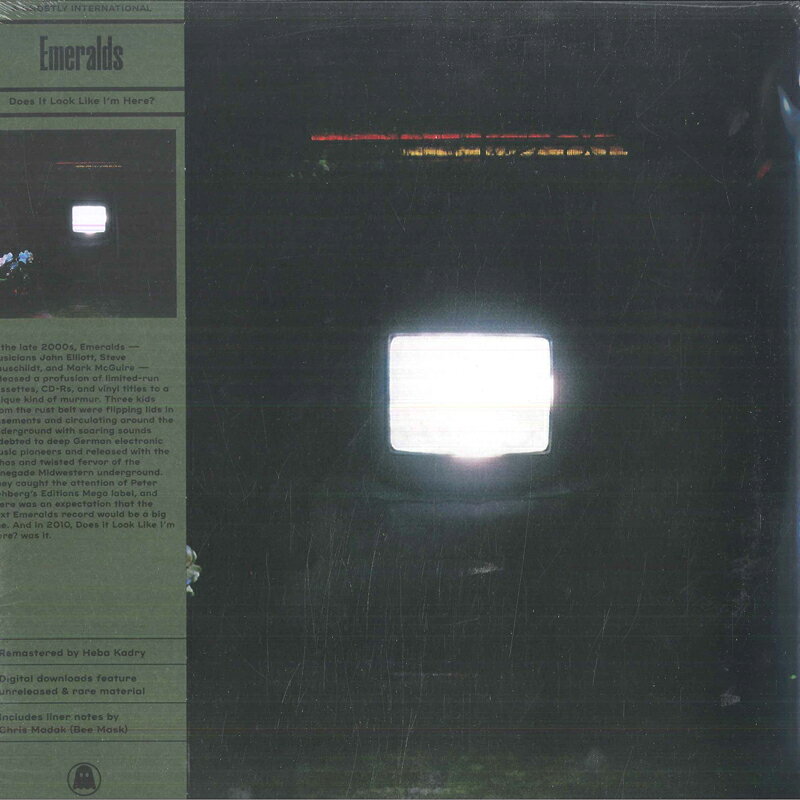 楽天レコードシティ 楽天市場店【新品】米2LP Emeralds Does It Look Like Im Here? GI408 Ghostly Internationa /00520