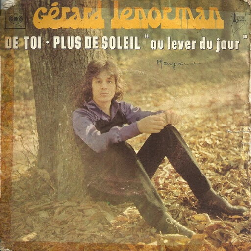 【中古】仏7” Gerard Lenorman De Toi Plus De Soleil ”Au Lever De Jour” CBS7726 CBS /00080 【中古】仏7” Gerard Lenorman De Toi Plus De Soleil ”Au Lever De Jour” CBS7726 CBS /00080