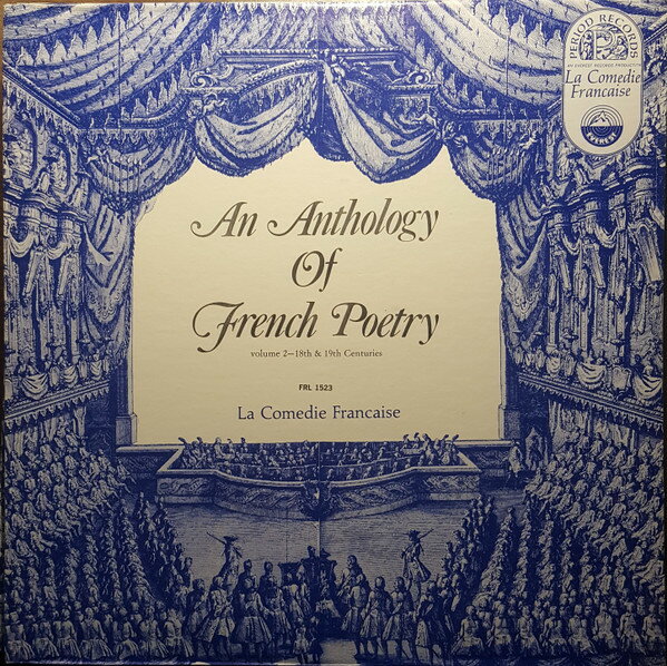 【中古】米LP La Comedie Francaise An Anthology Of French Poetry FRL1523 PERIOD /00260