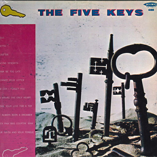 【新品】米LP Five Keys The Five Keys 688 King Records /00260 【新品】米LP Five Keys The Five Keys 688 King Records /00260