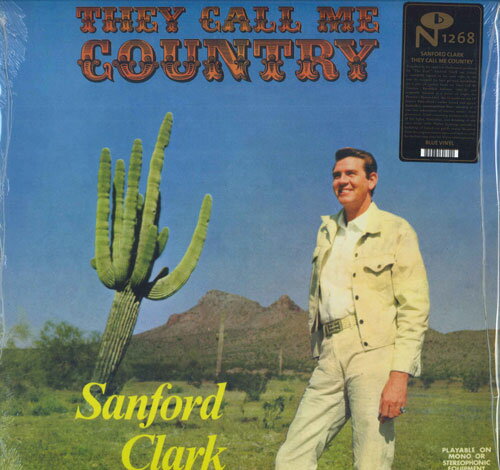 【新品】米LP Sanford Clark They Call Me Country NUM1268 Numero Group /00260