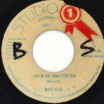 【中古】ジャマイカ7” Royals Pick Up The Pieces SO0054 Studio One /00080