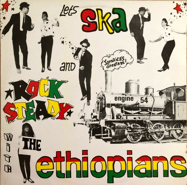 【中古】ジャマイカLP The Ethiopians Engine 54 NONE Dr. Buster Dynamite /00260